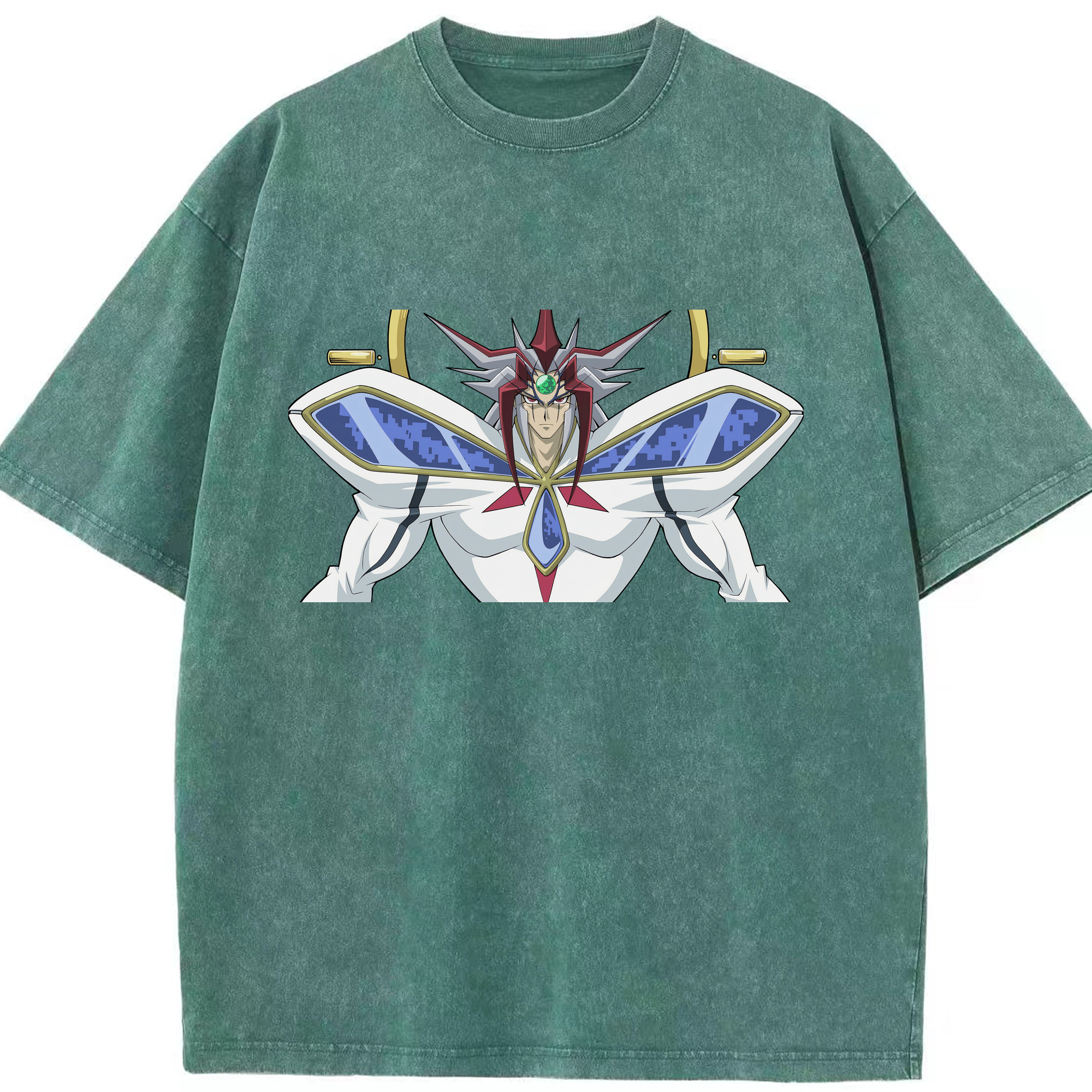 （画像用） 遊☆戯☆王 Yu-Gi-Oh! 綿100% ヴィンテージ風 半袖Tシャツ（フロントプリント）